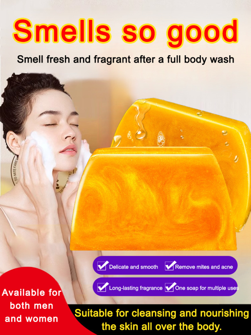 Perfume Fragrance Shampoo - Sabun Minyak Esensial Emas Parfum Buatan