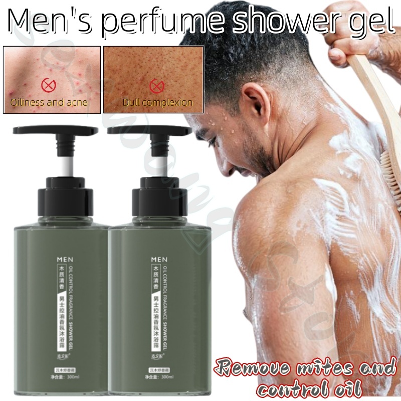 Perfume Fragrance Shower Gel - Sabun mandi beraroma parfum pria 300ml