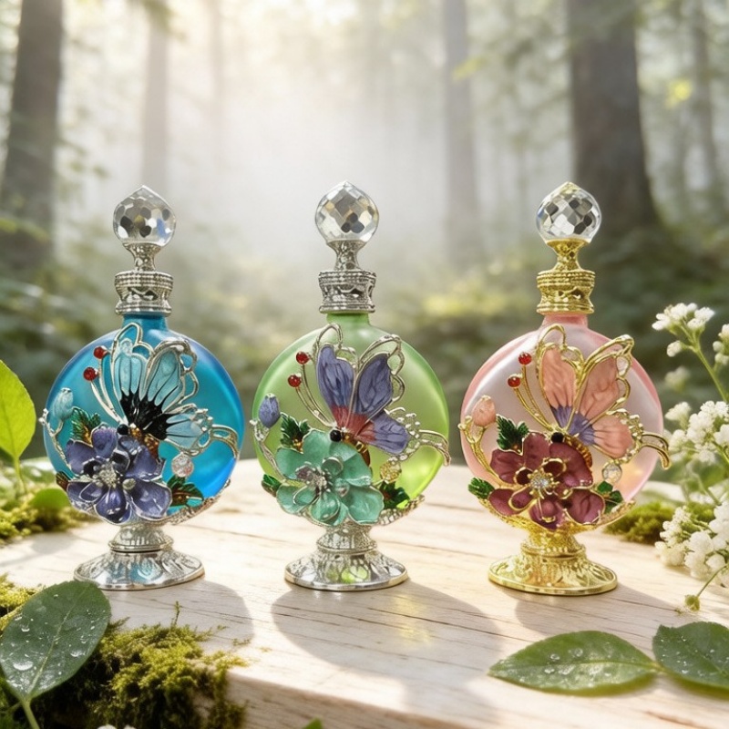 Perfume Fragrance Lotion - 4 buah Botol Parfum Kosong Berbentuk