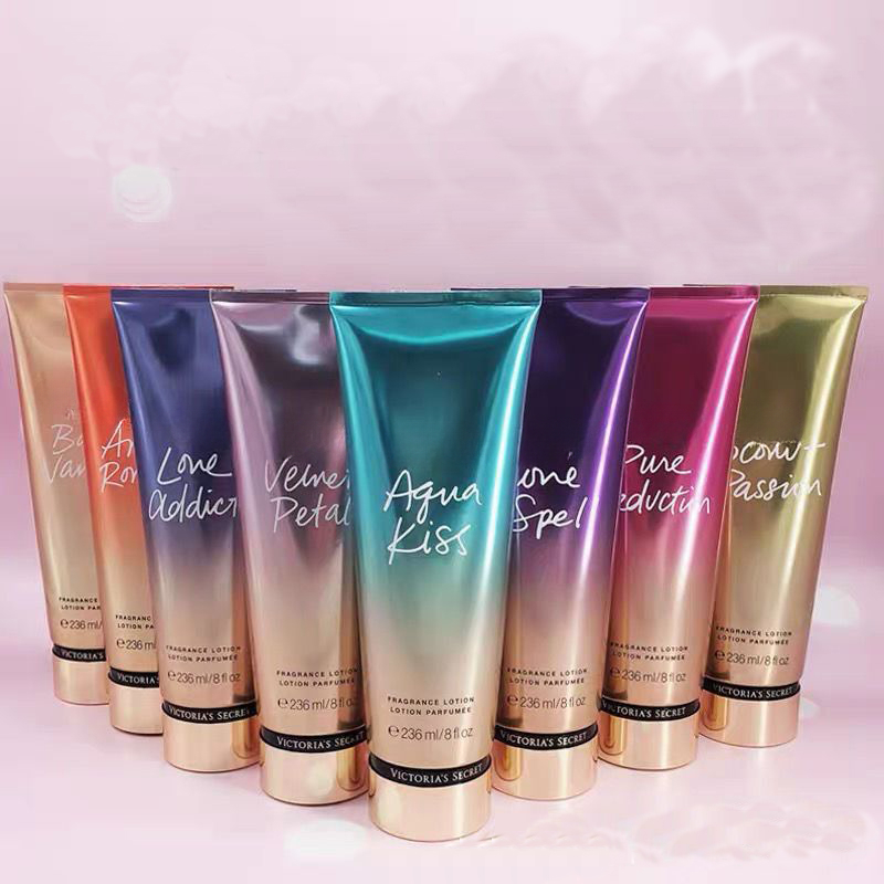 Perfume Fragrance Lotion - Losion badan wangi Victoria 236ml, Krim