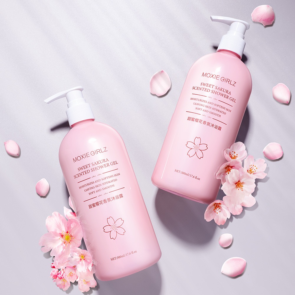 Gel mandi wangi bunga sakura m - Perfume Fragrance Shower Gel ulasan dan harga