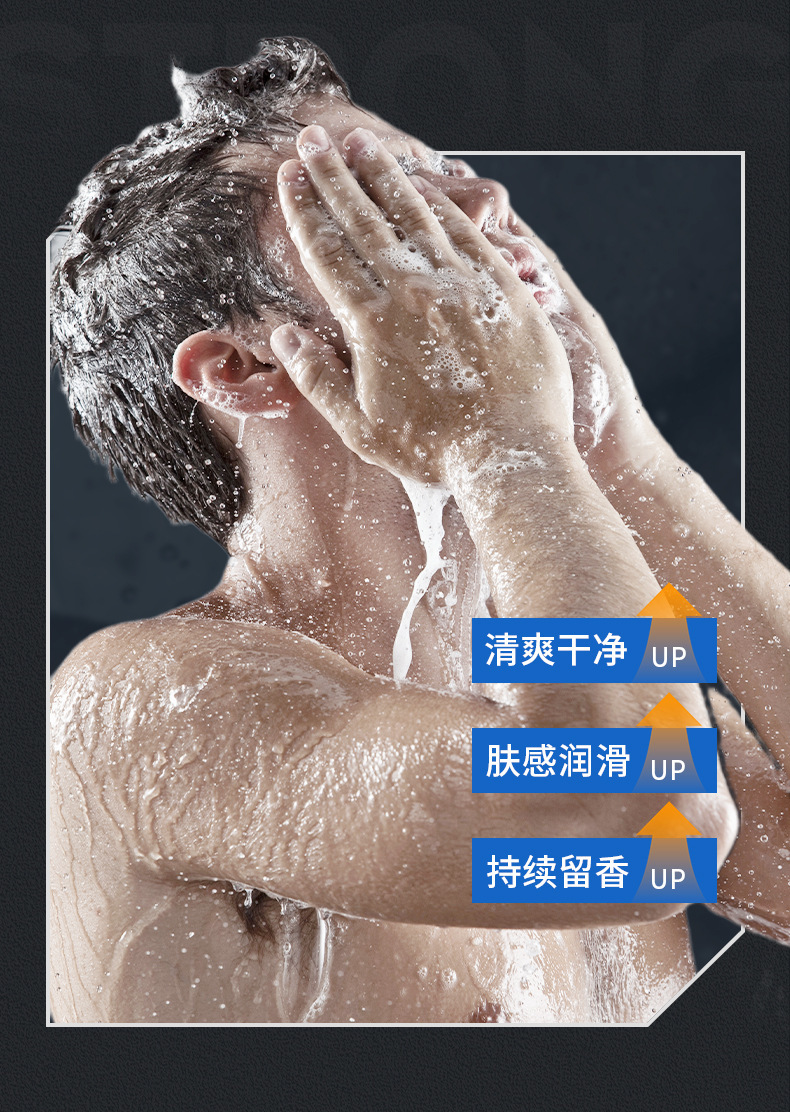500Ml Gel Mandi Wangi Biru Pes - Perfume Fragrance Shower Gel ulasan dan harga