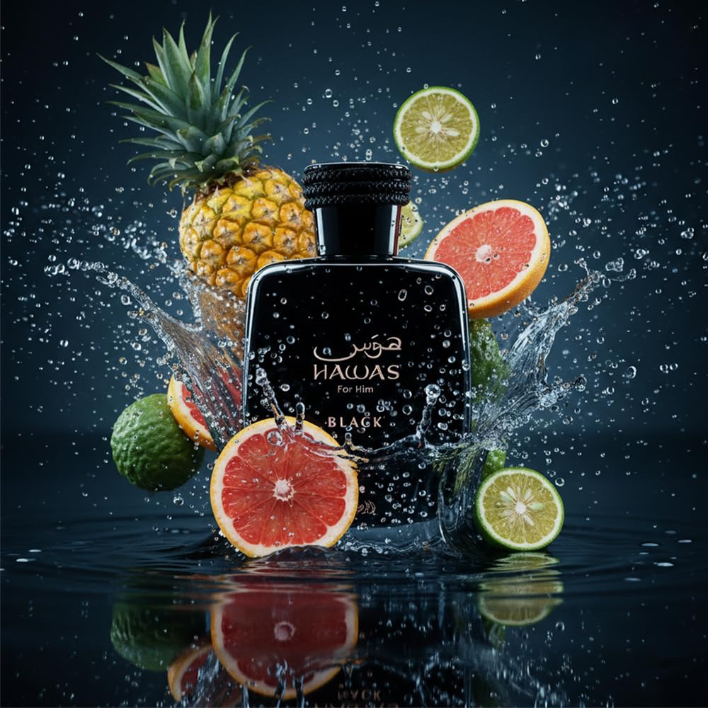Hawas Black oleh Rasasi untuk  - Perfume Fragrance For Men ulasan dan harga