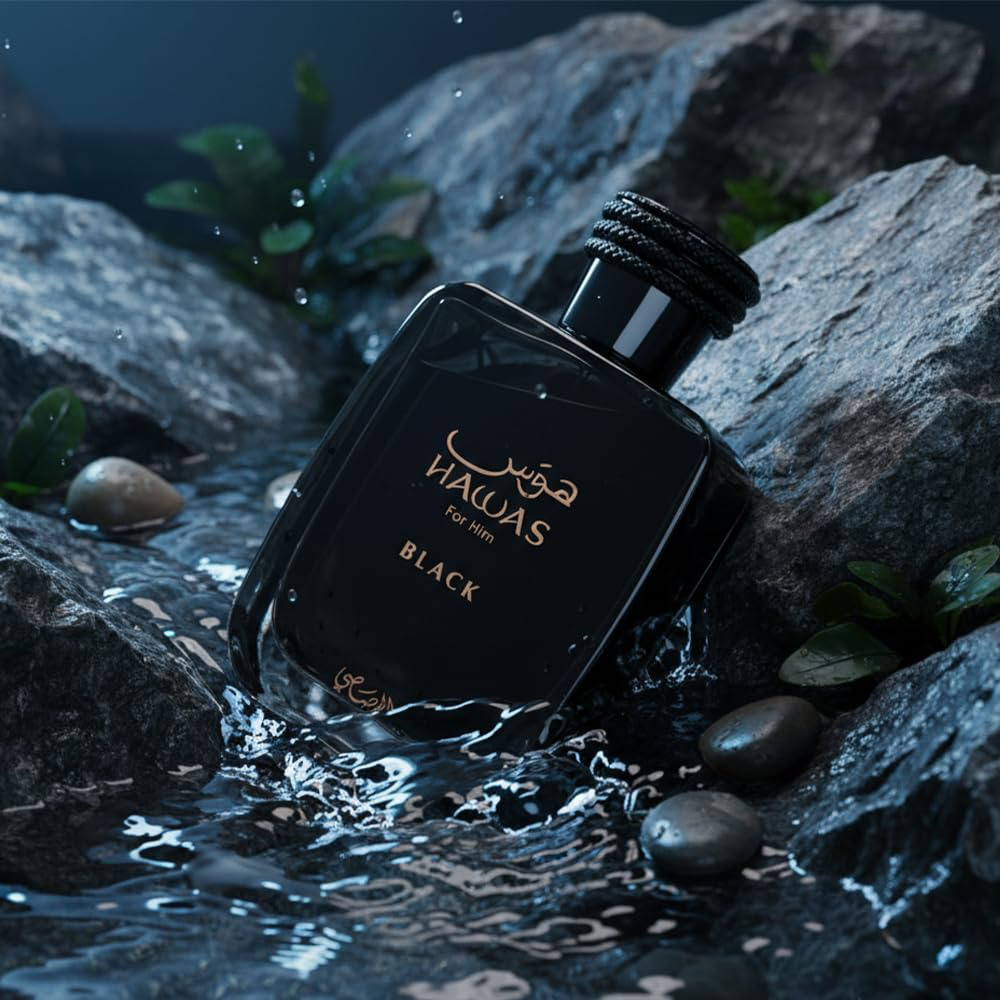 Hawas Black oleh Rasasi untuk  - Perfume Fragrance For Men ulasan dan harga