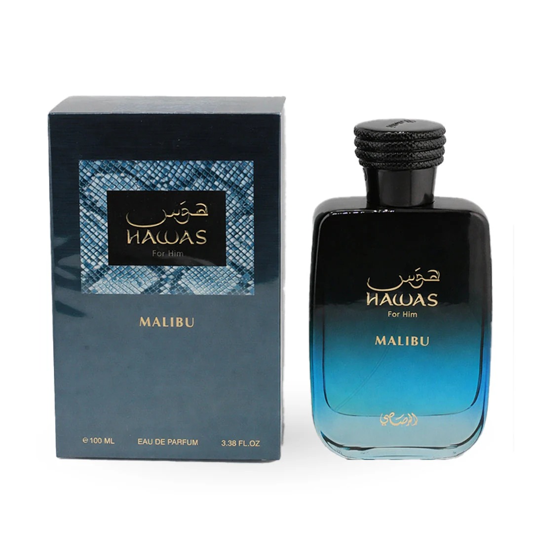 Rasasi Hawas Malibu For Him ED - Perfume Fragrance Concentration ulasan dan harga