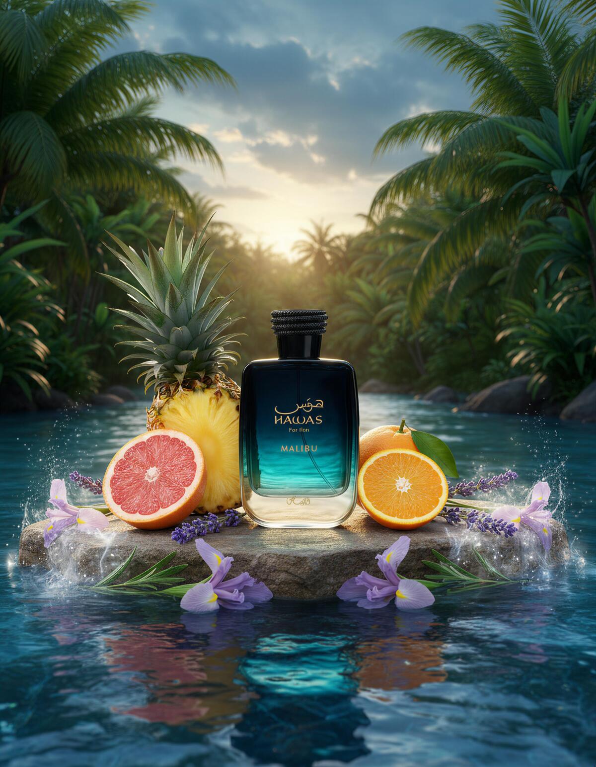 Rasasi Hawas Malibu For Him ED - Perfume Fragrance Concentration ulasan dan harga