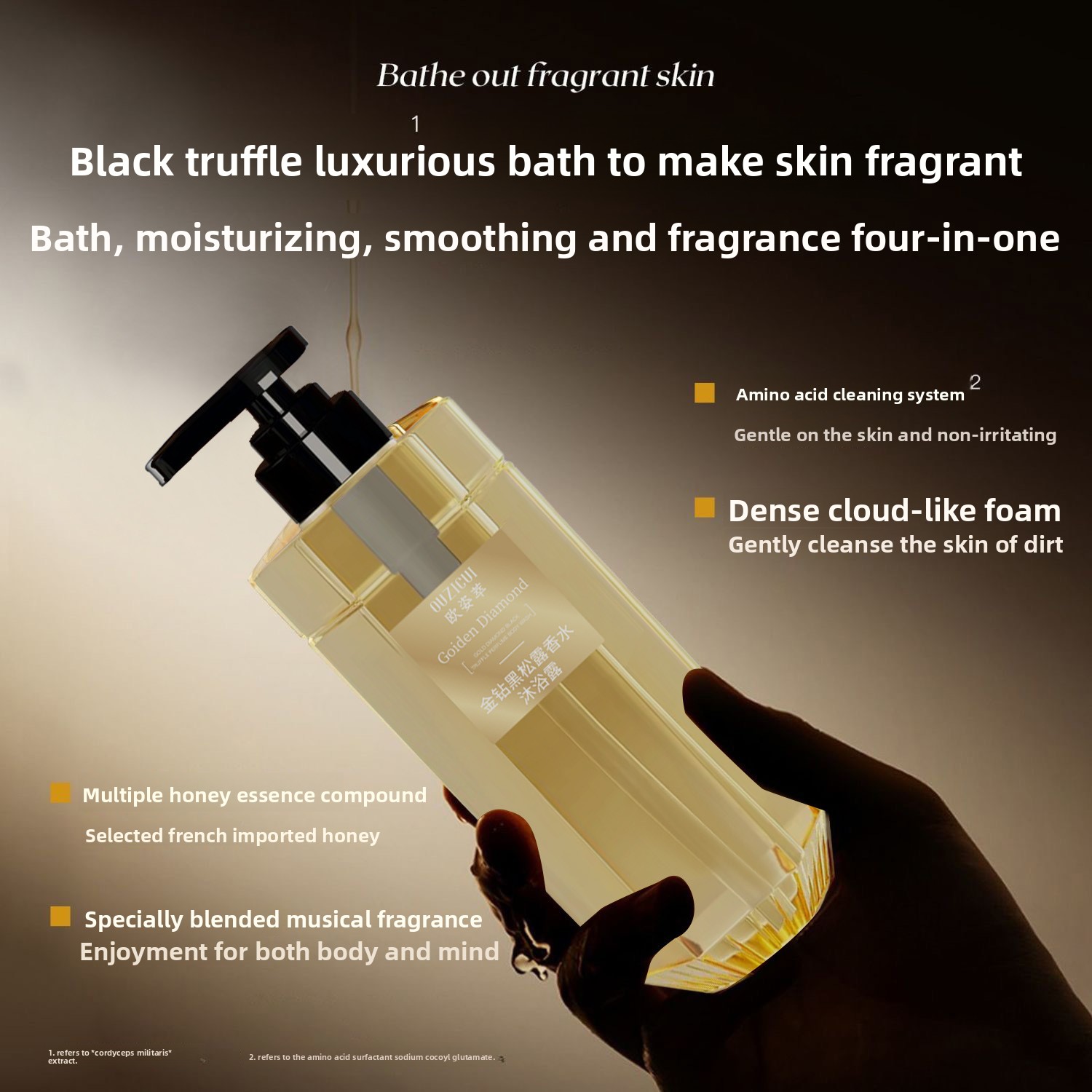 Sabun Mandi Parfum Golden Diam - Perfume Fragrance Shower Gel ulasan dan harga