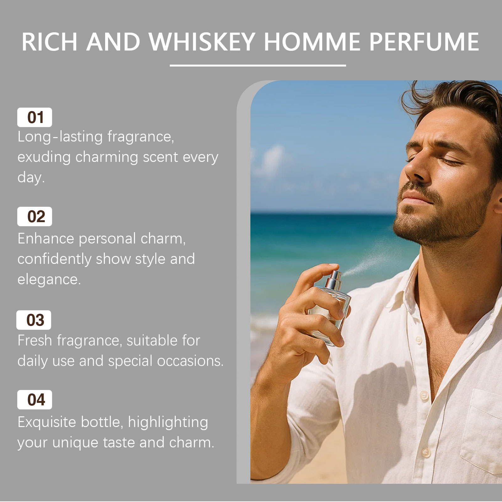 Warm Vanilla Men Cologne, Arom - Perfume Fragrance Concentration ulasan dan harga