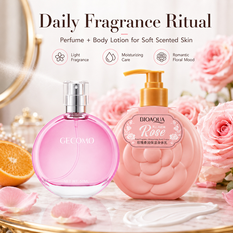 Set Parfum Wanita GECOMO 50ml  - Perfume Fragrance Lotion ulasan dan harga
