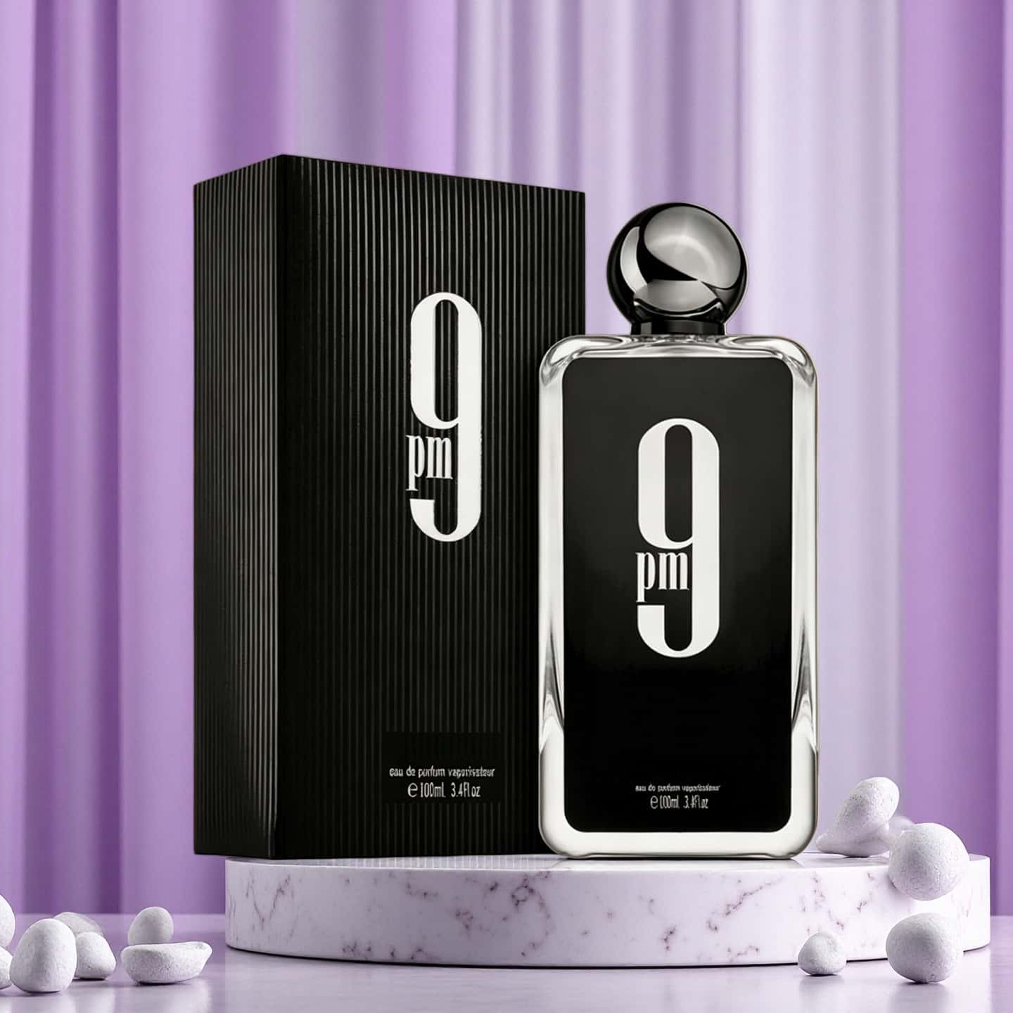 100ML Afnan 9 PM Rebel Unisex  - Perfume Fragrance For Men ulasan dan harga