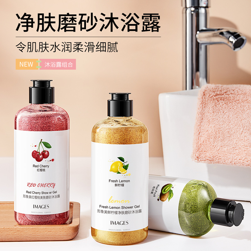 Kiwi Skin Rejuvenation Scrub B - Perfume Fragrance Shower Gel ulasan dan harga