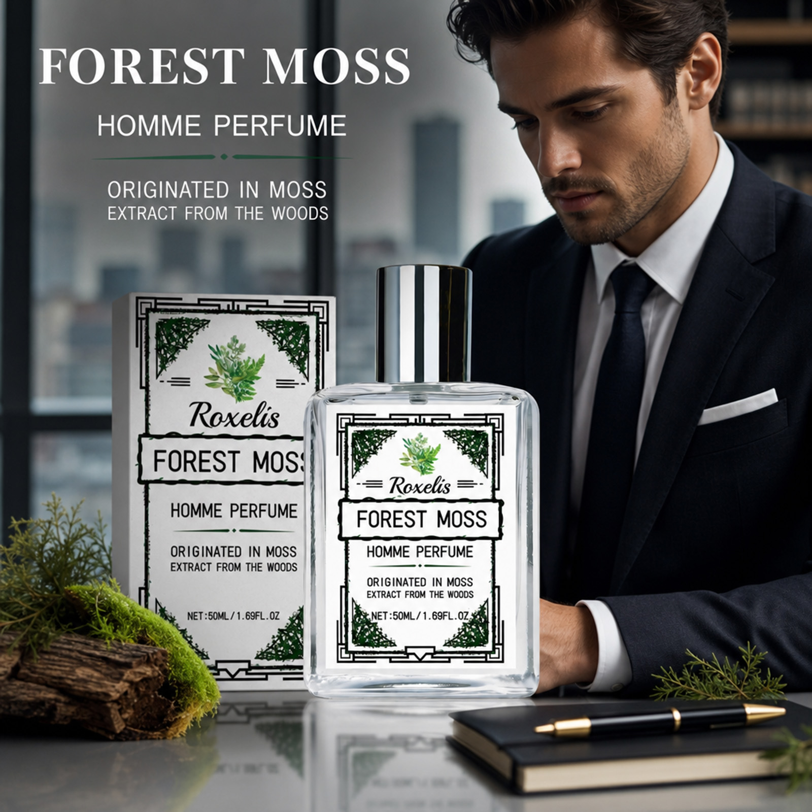 Parfum Aroma Hutan dan Wiski u - Perfume For Fragrance ulasan dan harga