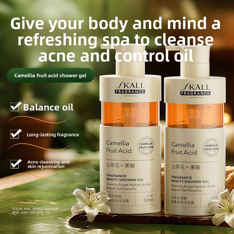 Camellia Fruit Acid Body Wash  - Perfume Fragrance Lotion ulasan dan harga